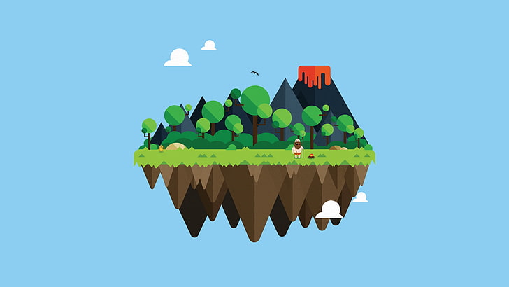 Floating-island