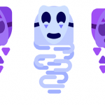 blue figures