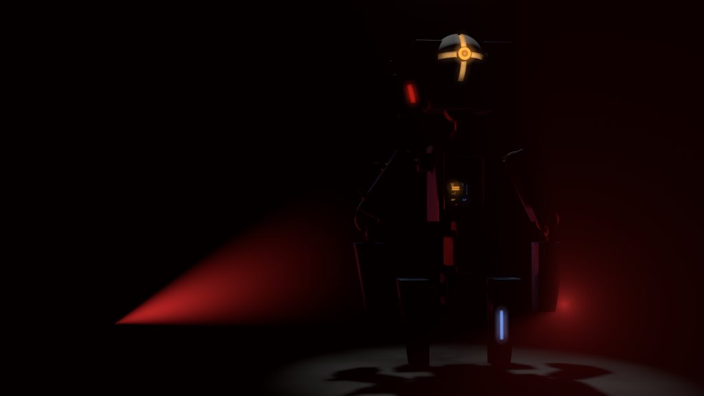 robot render 3